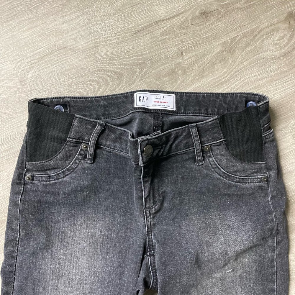 Women's Gap Maternity True Skinny Long Jeans 27/4L